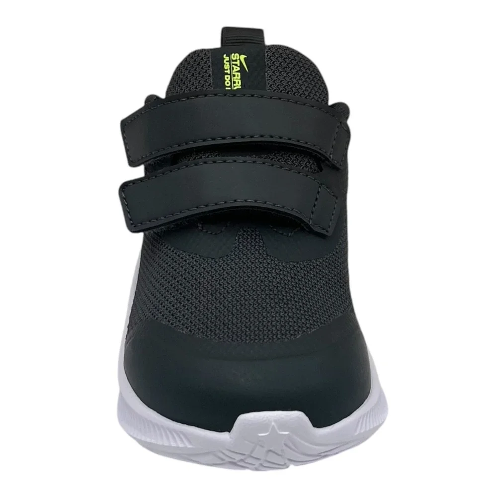 Nike Star Runner Toddler Boys Slip-on Running Shoes Size 6 Smoke Gray Black Lime